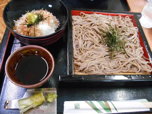 お蕎麦＆わさび丼