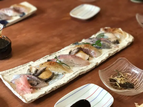アジ、アワビ、タイ