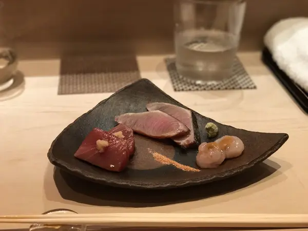 マグロと甘エビ