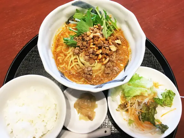 冷やし坦々麺セット ￥1,000