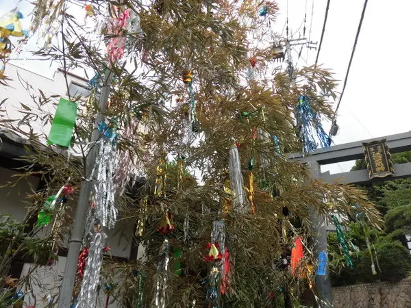 清荒神参道では七夕イベント