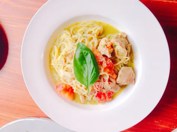 ジェノベーゼのパスタ