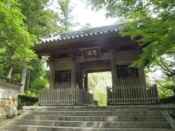 参道と門