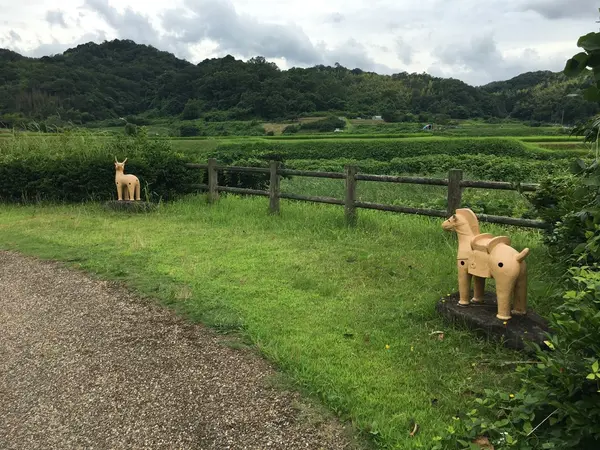 所々に”はにわ”が！