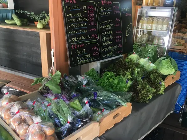 野菜も売ってます