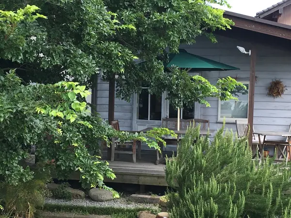 テラスで食べよう