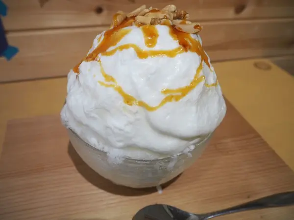 こはくパールミルク氷
