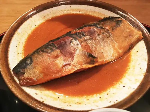 鯖の味噌煮どん！