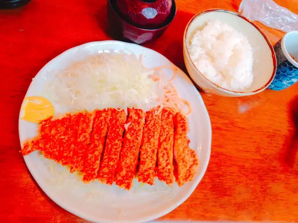 ロースかつ定食 ¥1000