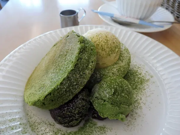大和茶のパンケーキ