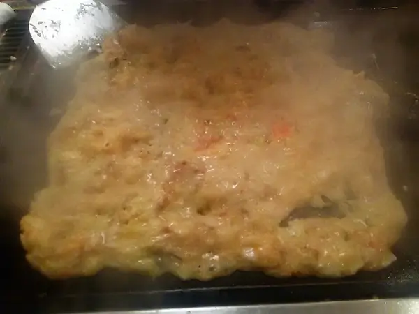 本場のもんじゃ焼き