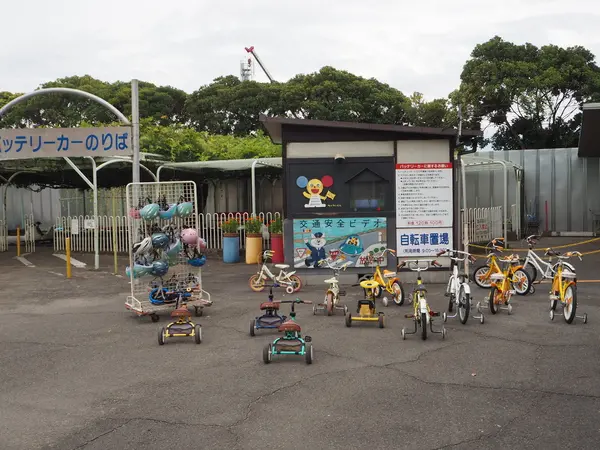 自転車の練習