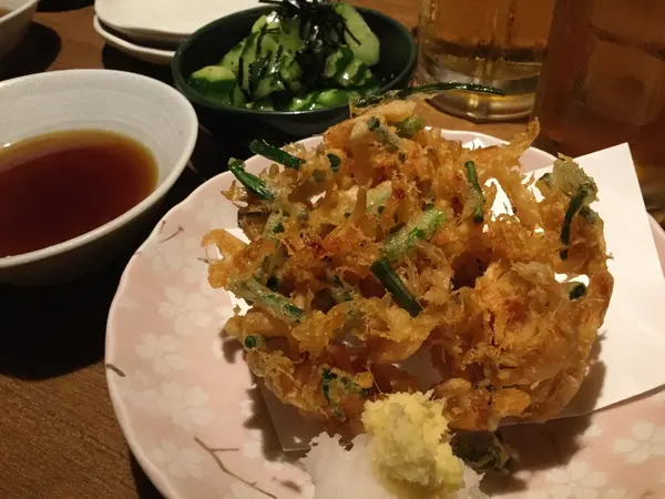桜えびのかき揚げ