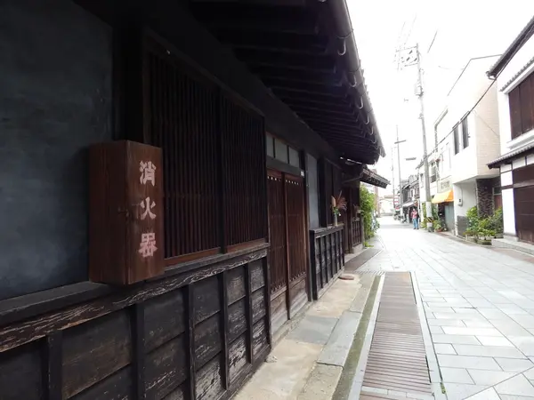 懐かしい木箱の消火栓
