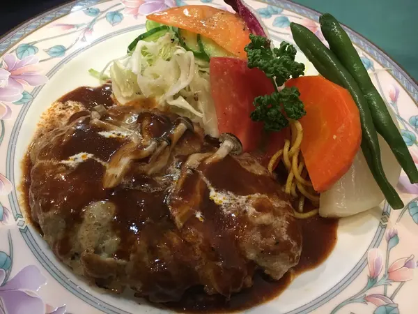 ナツメグの効いたバンバーグ！絶品！！