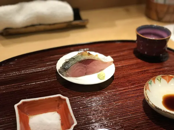 平胡麻鯖の炙り