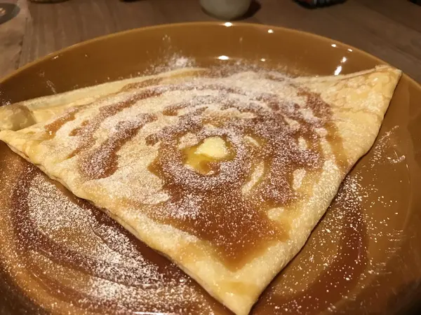 塩キャラメルのクレープ