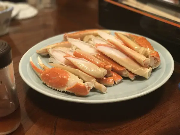 夜のコース（名物カニ）