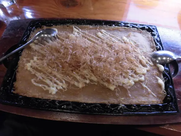 とろろ鉄板焼き
