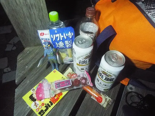 東屋にて