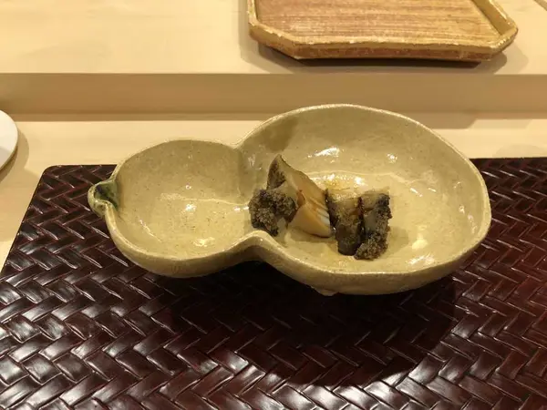 蒸しアワビ