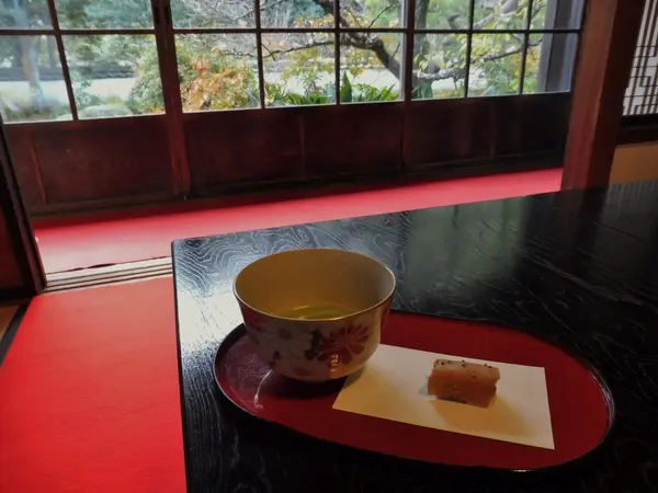 今日のお抹茶ブレイク