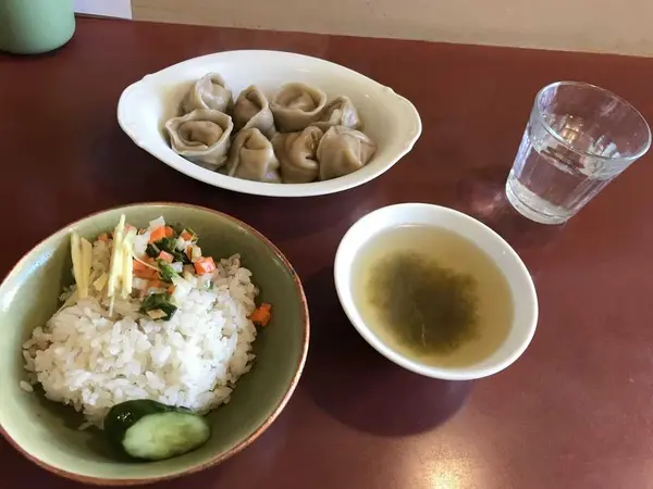 水餃子定食