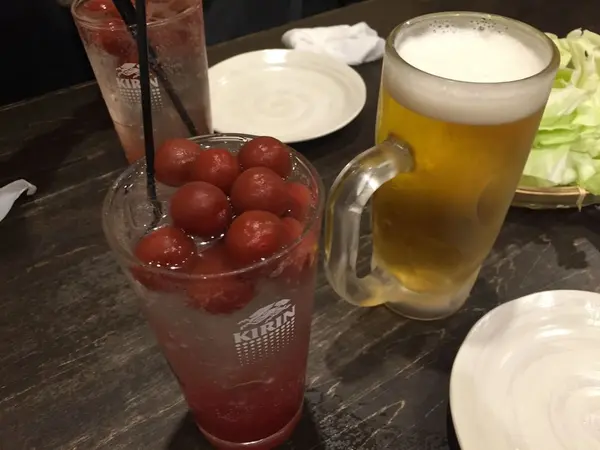 カリカリ梅サワー