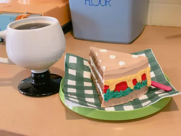 ハンバーガーみたいなキャロットケーキ♪