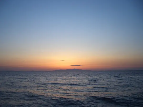夕日