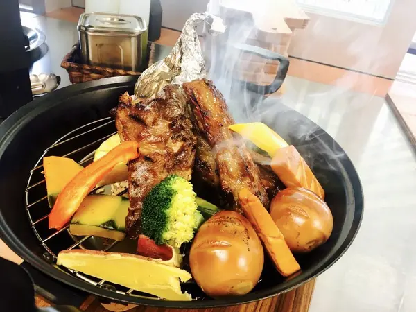 大きいです。みんなで分けて食べます