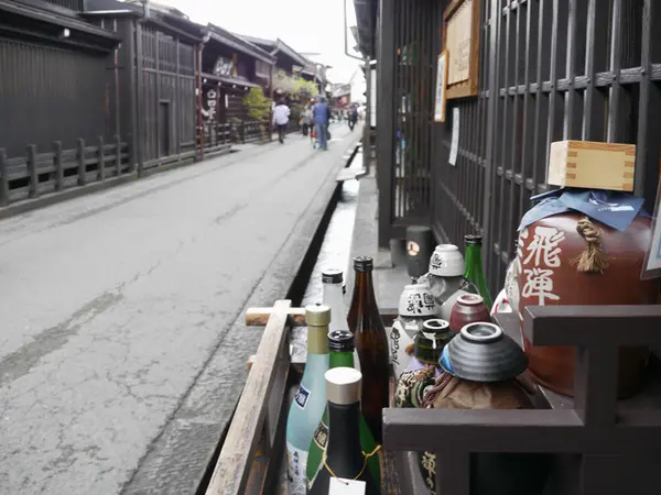 古い町並みの酒蔵