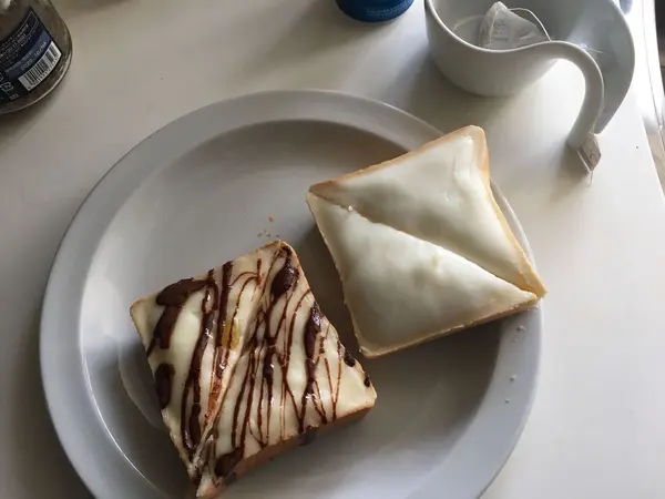 帰宅後食べました