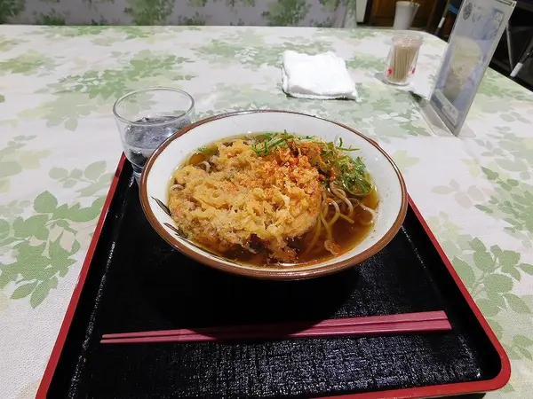 桜えびのかき揚げ蕎麦