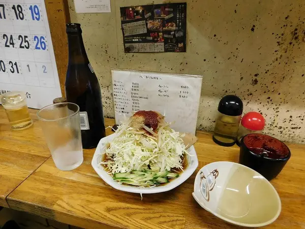 中華やっこ&ビール