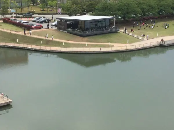 天文橋の塔からの眺め