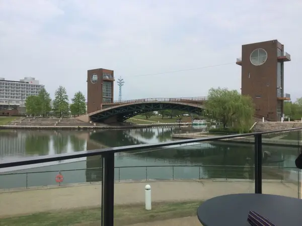 スタバからの眺め（天門橋）