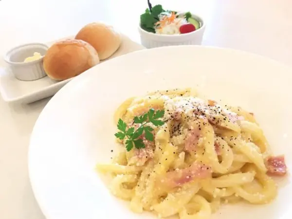 カルボナーラうどん