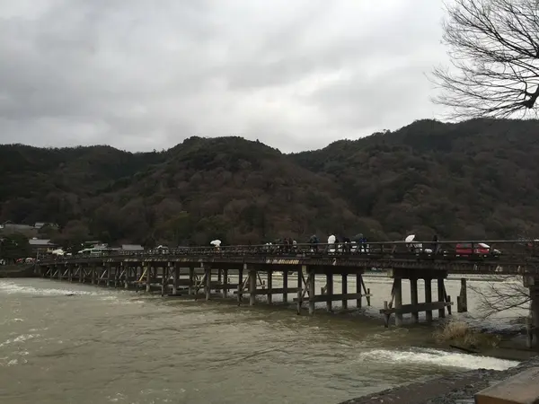 橋の北側から