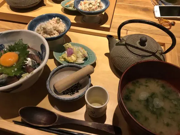 お出汁をかけて