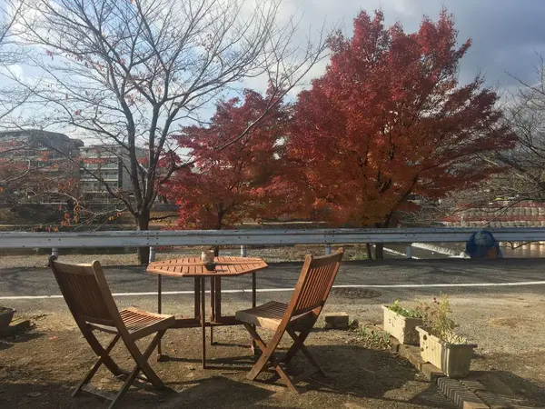 お店からの景色