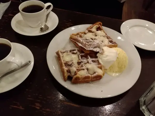 ワッフルがおすすめ