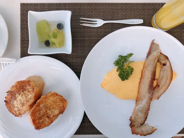 デラックスな朝食🥞