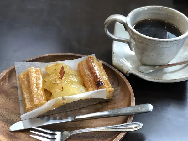 コーヒーも不可欠なモノです。