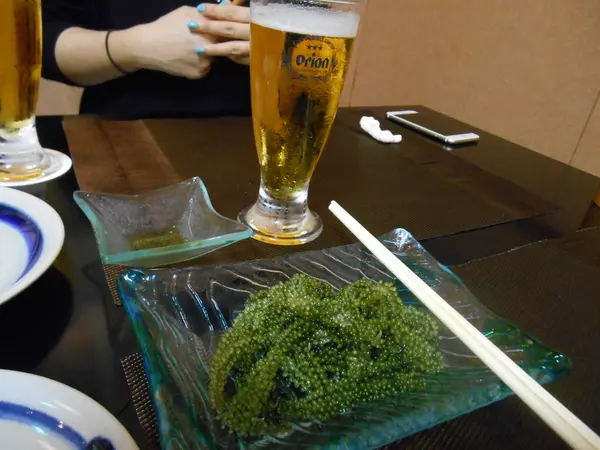 海ぶどう&オリオンビール