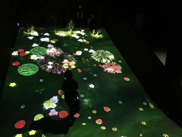 お花畑のすべりだい