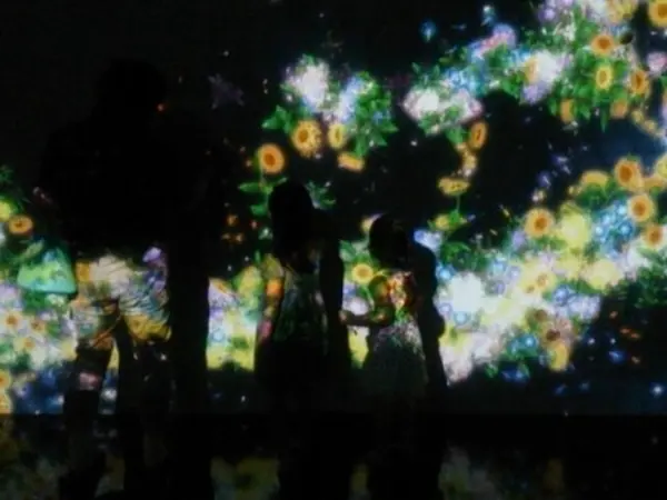 恋叶ロード沿いにあるチームラボギャラリーはデートにおススメ