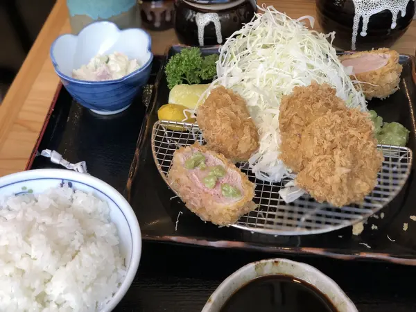 茎わさび載せ