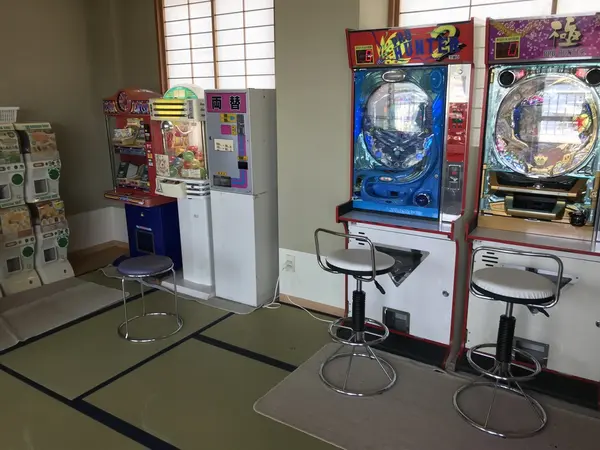 畳の上のゲームコーナー♪