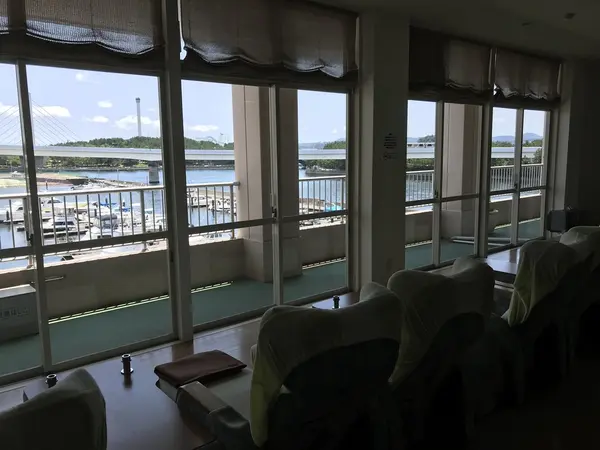 海側はこんな眺めです。
